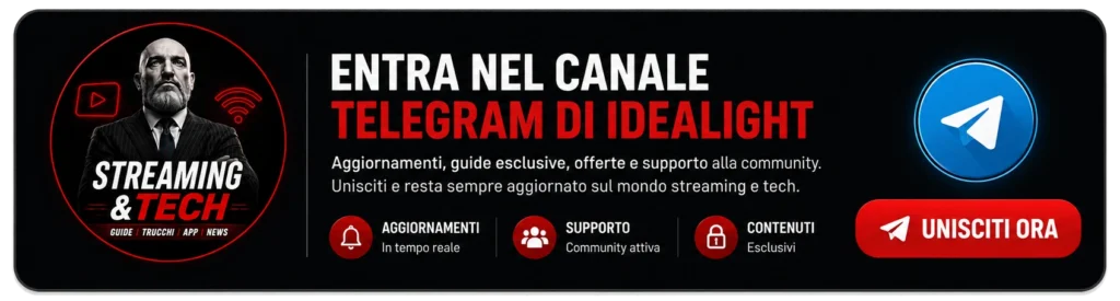 Banner iscrizione canale Telegram DottZivagoTech di Andrea Meini