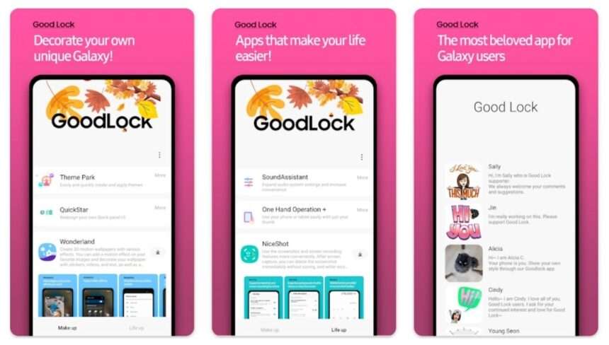 Good Lock novità app nel Play Store