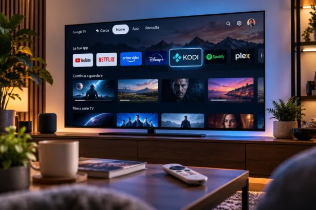 Kodi installato su Google TV e Android TV