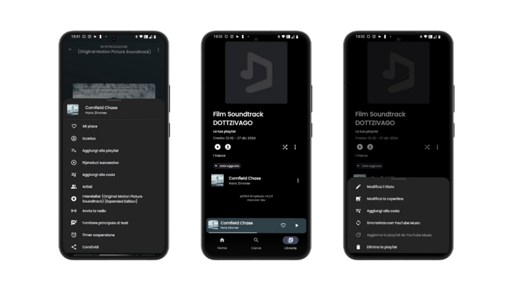 SimpMusic schermata playlist SimpMusic schermata playlist