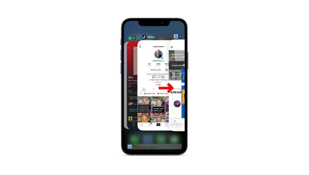 App in background su iPhone 13 PRO