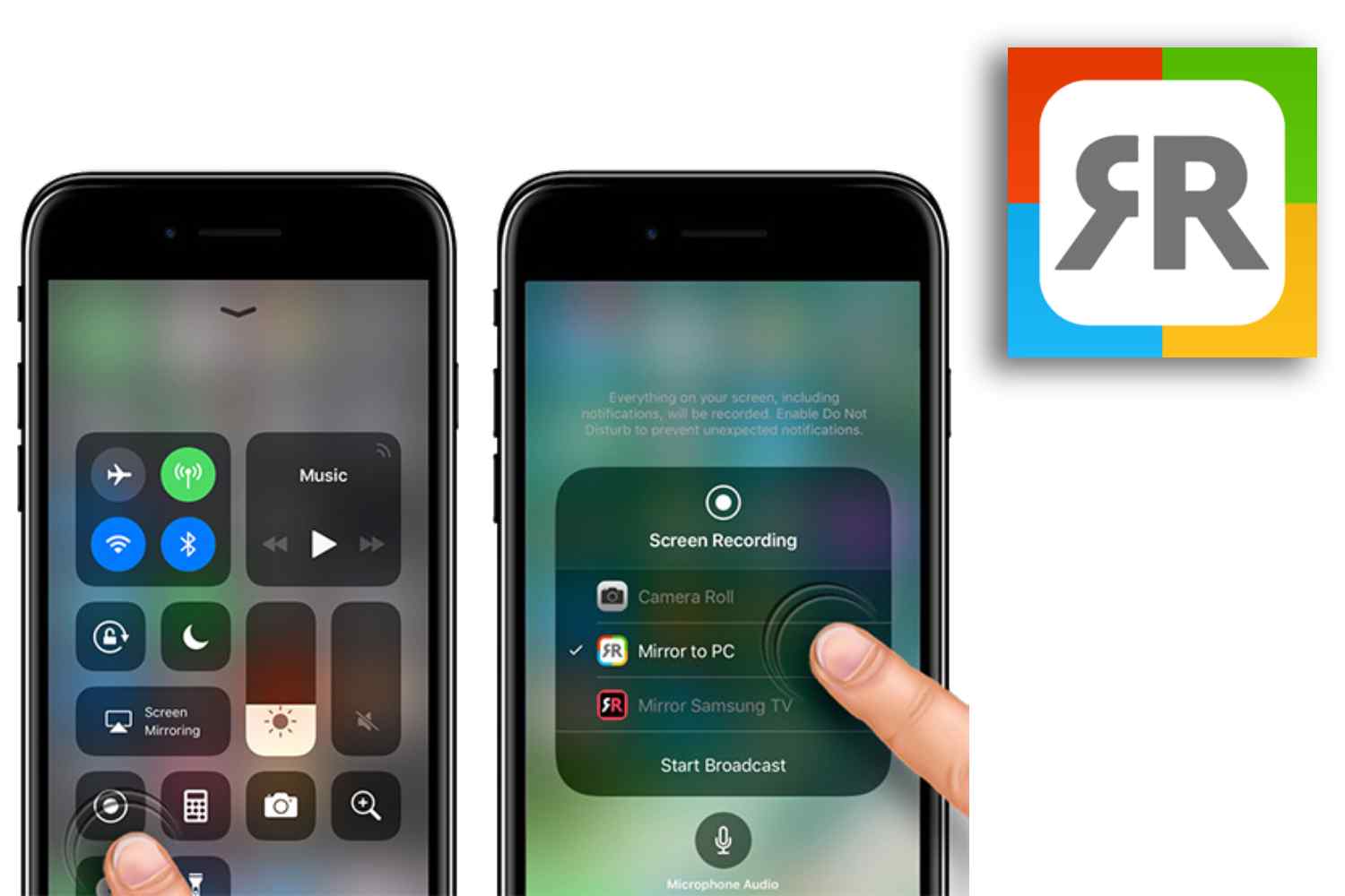App Mirroring to Mac or PC