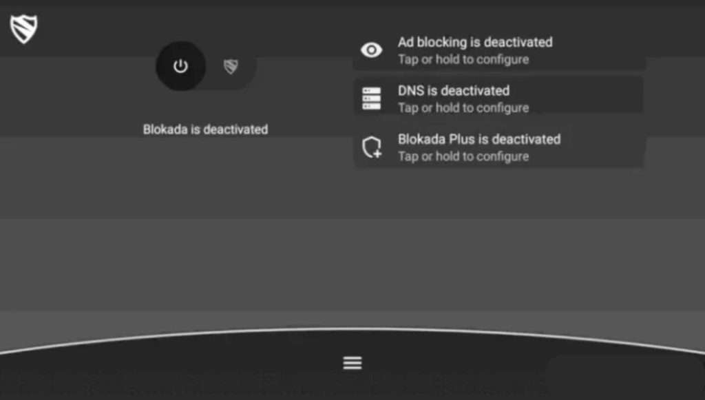 Home di Blokada su Firestick Home di Blokada su Firestick