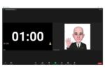 Visualizzazione del timer all'interno di Zoom