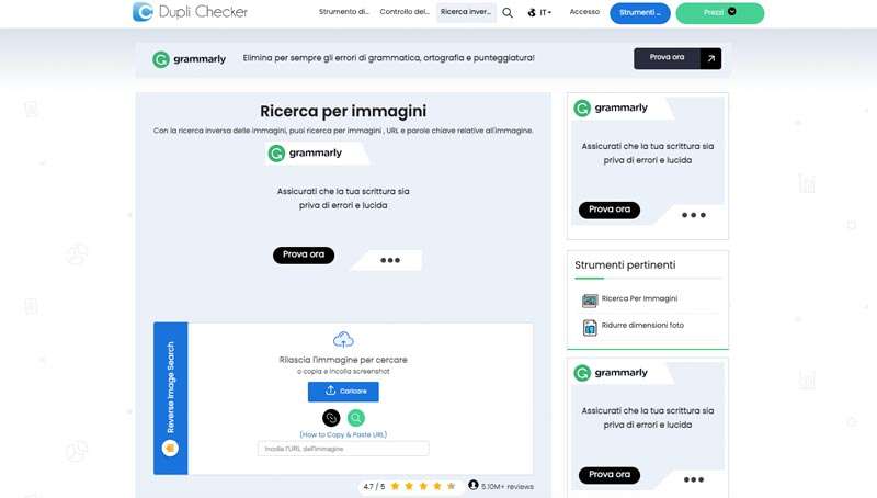 DupliChecker ricerca immagini simili DupliChecker ricerca immagini simili