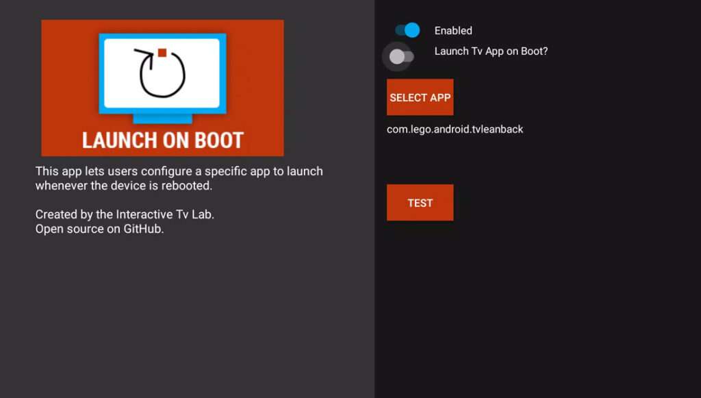 Abilitare Launch on Boot su Fire Stick Abilitare Launch on Boot su Fire Stick