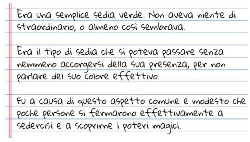 Esempio di scansione testo OCR Esempio di scansione testo OCR