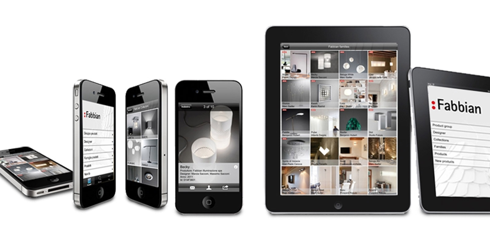 Fabbian applicazione mobile