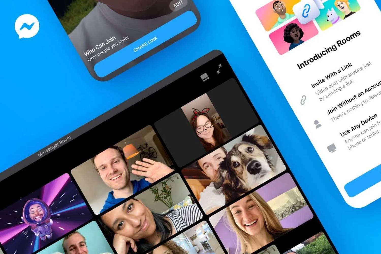 Facebook Messenger adesso permette le videoconferenze