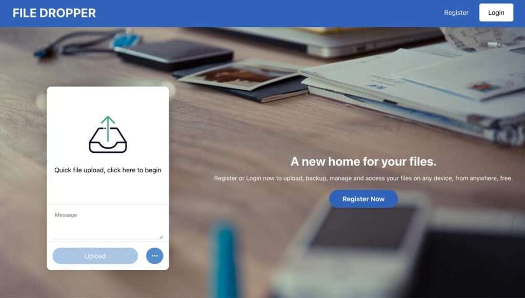 Home di File Dropper