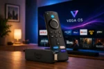 Fire TV Stick con interfaccia moderna e passaggio a Vega OS su smart TV