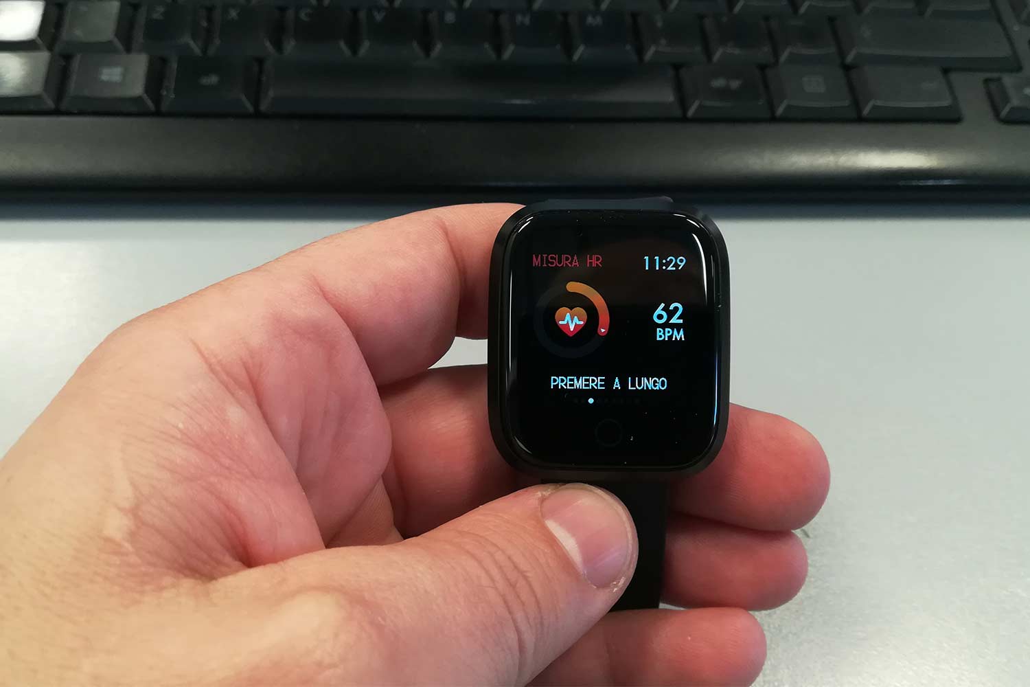 Schermata Cuore fitness tracker Riversong