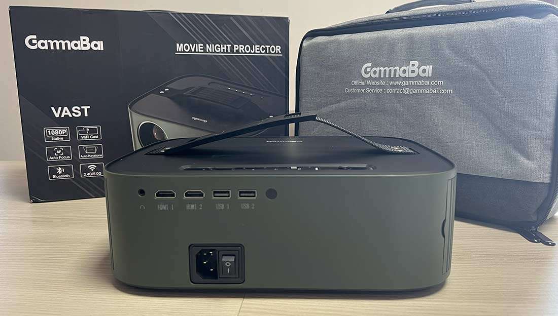 Recensione videoproiettore GammaBai Vast