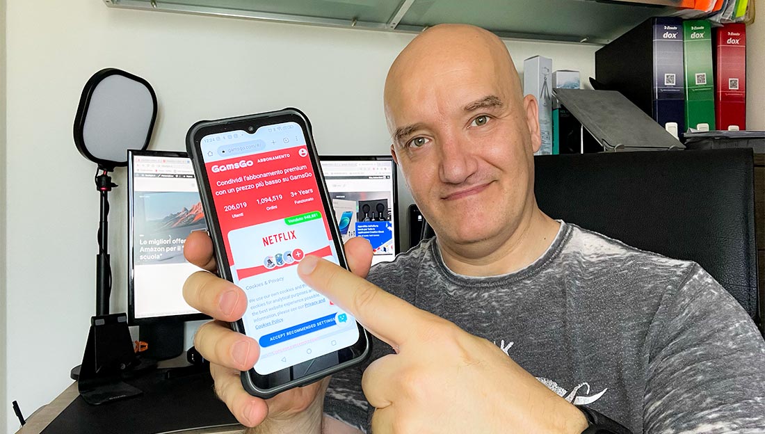 GamgGo: condividi un abbonamento online e risparmia