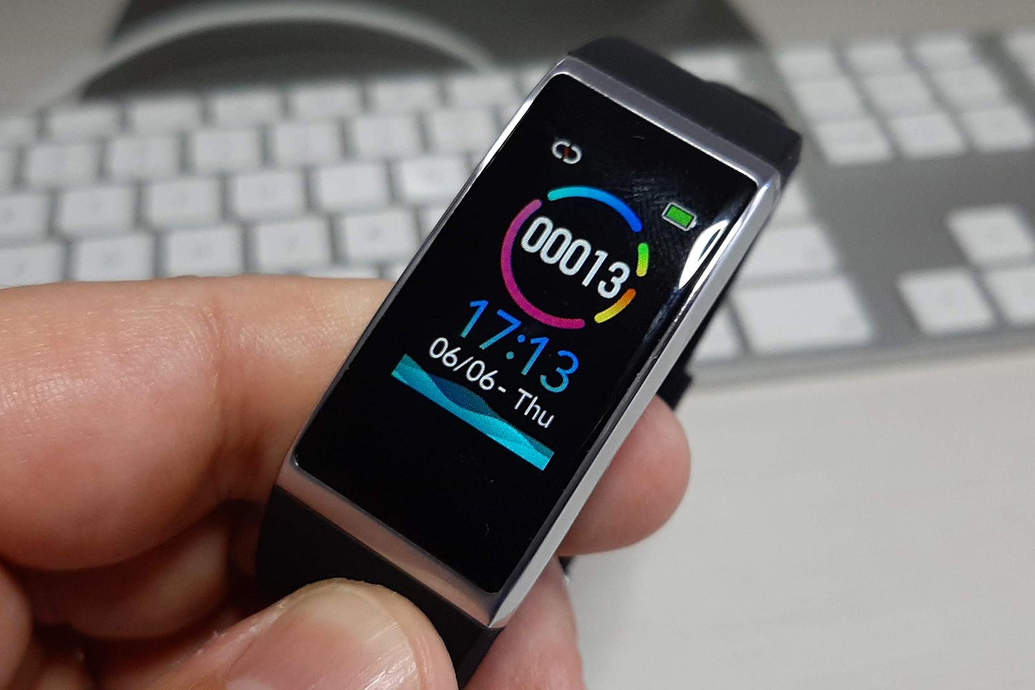 Display LCD HD del fitness tracker Holalei