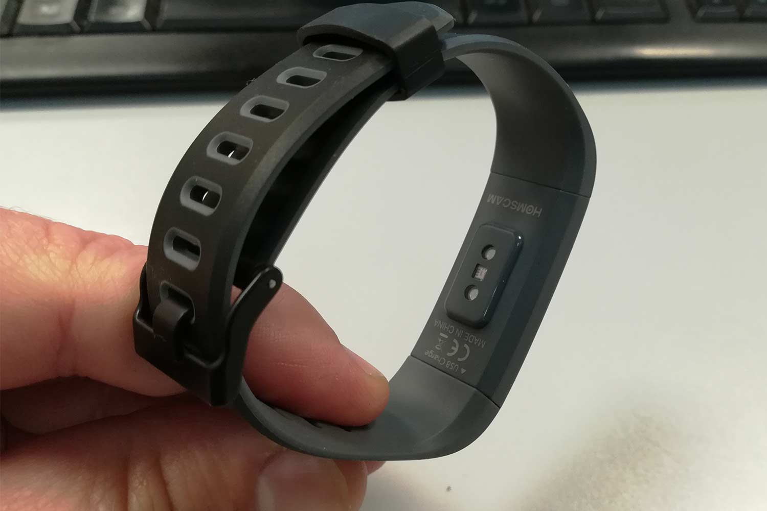 Fitness Tracker Homscam dettagli sensori