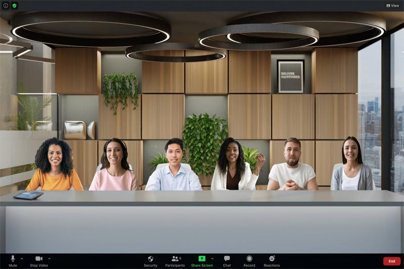 Nuova funzione vista immersive su Zoom
