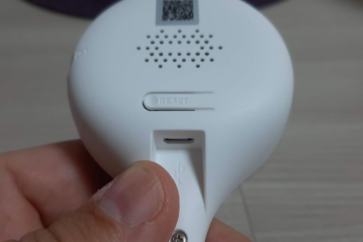 Pulsante reset sulla telecamera Imou Cue 2