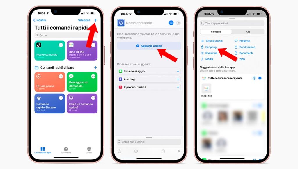 Primi step comandi rapidi Scripting