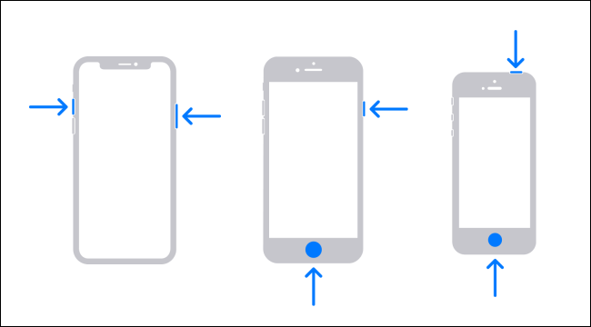 Come effettuare screenshot su iPhone.