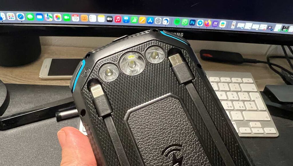 Led emergenza LEO Way solar power bank