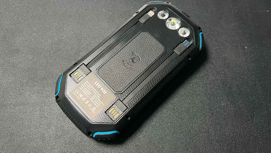 Ricarica wireless LEO Way power bank