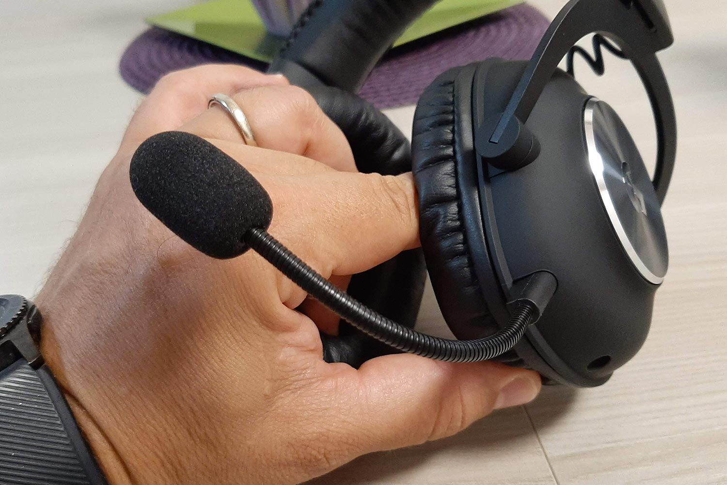 Microfono sulla G PRO di Logitech