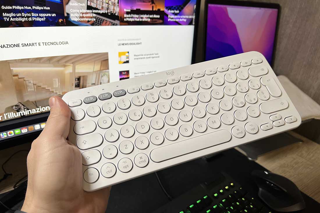 Recensione della tastiera Logitech K380