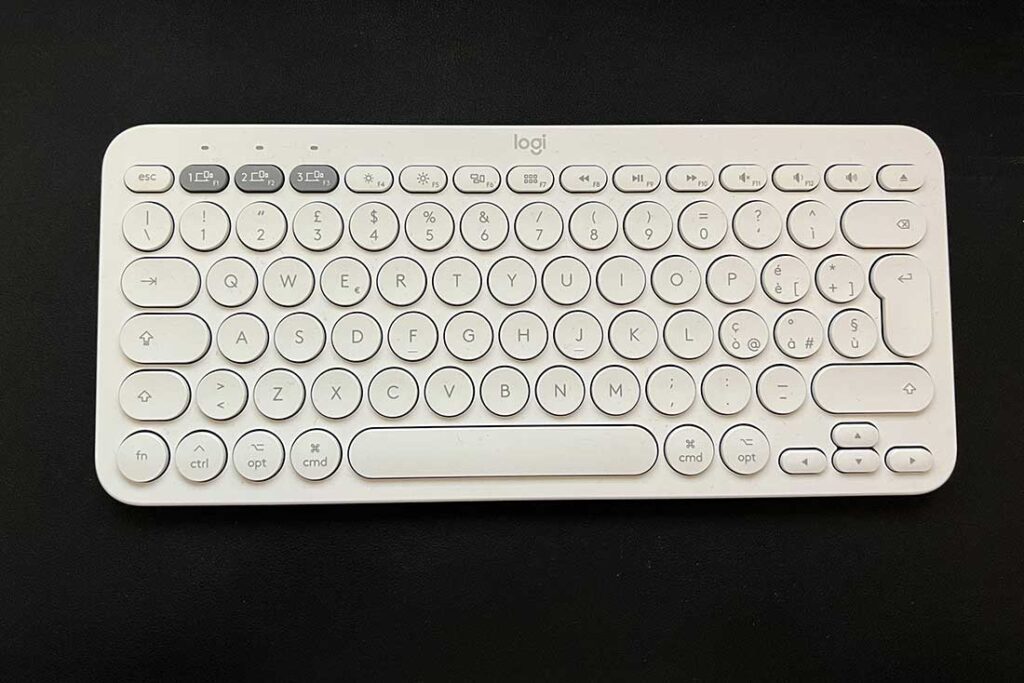 Layout Qwerty della Logitech K380