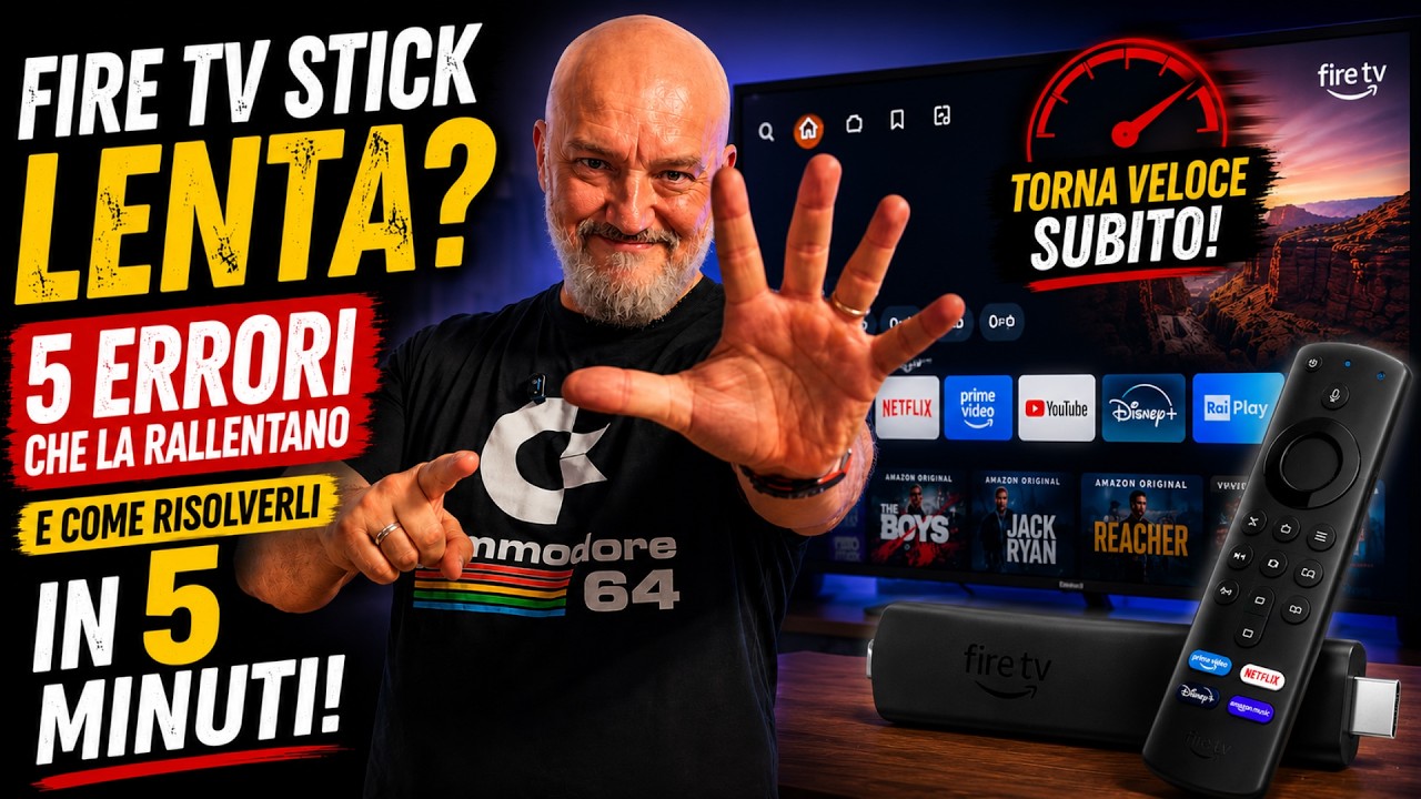La tua Fire TV Stick è lenta? 5 errori che devi risolvere subito!
