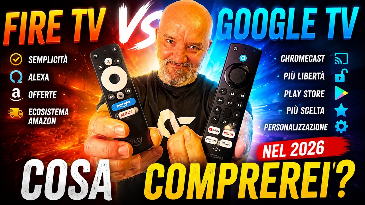 Fire TV vs Google TV: Qual è la scelta migliore nel 2026?