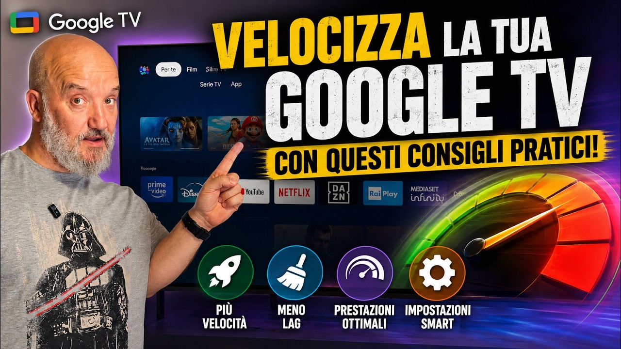 Google TV lenta? 3 trucchi per velocizzarla quando le app rallentano