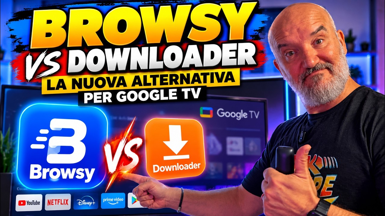 Downloader ha finalmente un RIVALE! Ecco Browsy per Google TV
