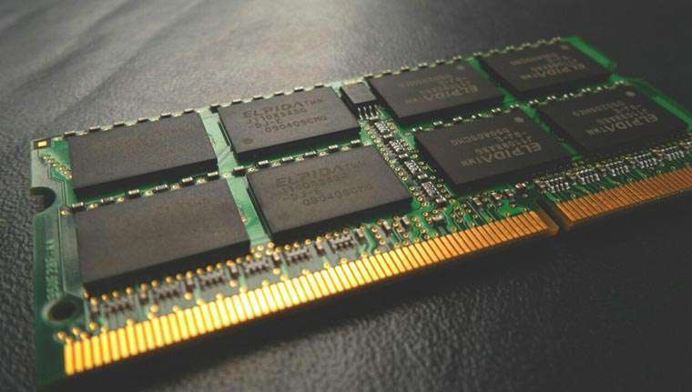Memoria RAM di un MacBook Memoria RAM di un MacBook