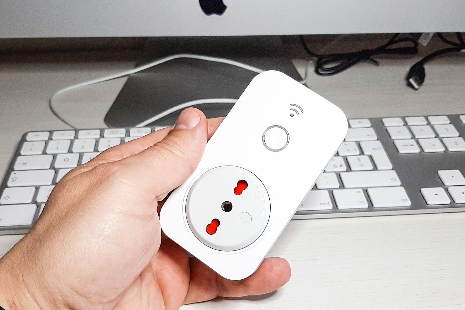 Presa smart WiFi di Meross frontale