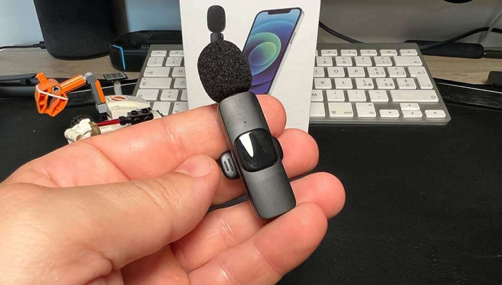 Spugna anti popping microfono wireless