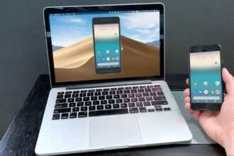 Mirroring smartphone pc