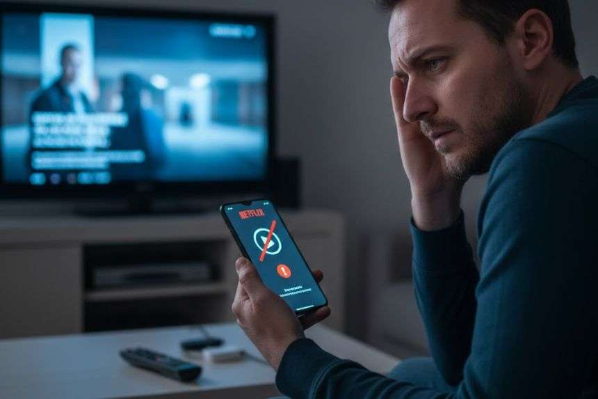 Netflix blocca il mirroring da mobile