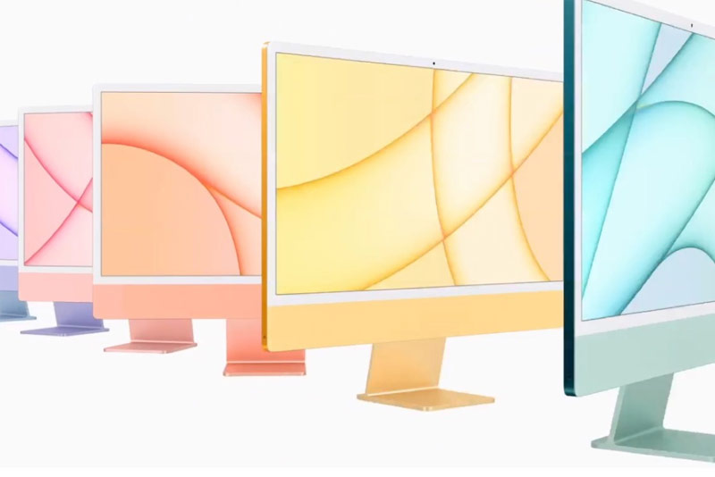Tutti i nuovi colori sui iMac M1