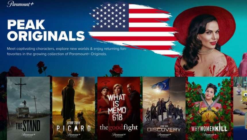 Paramount+ US visibile con VPN
