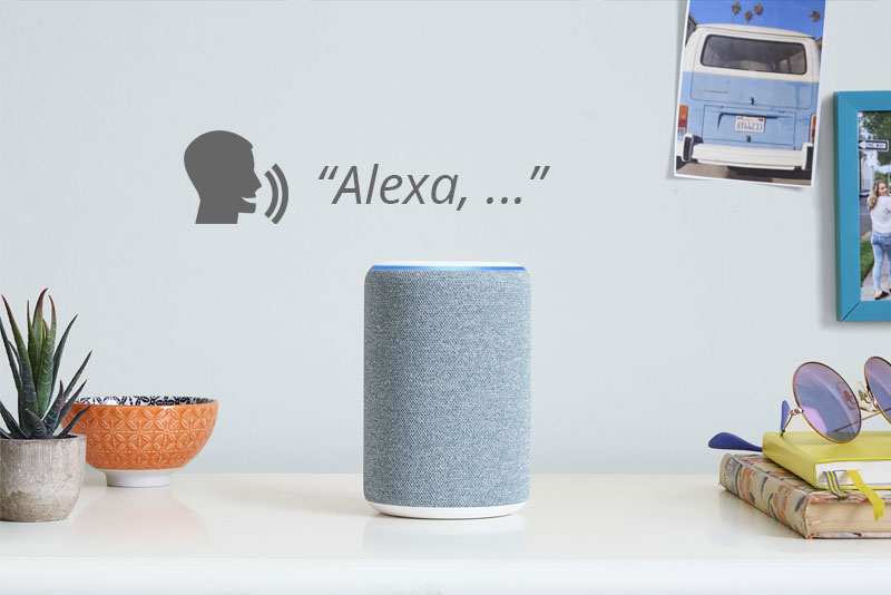Cambiare la parola di attivazione su Alexa