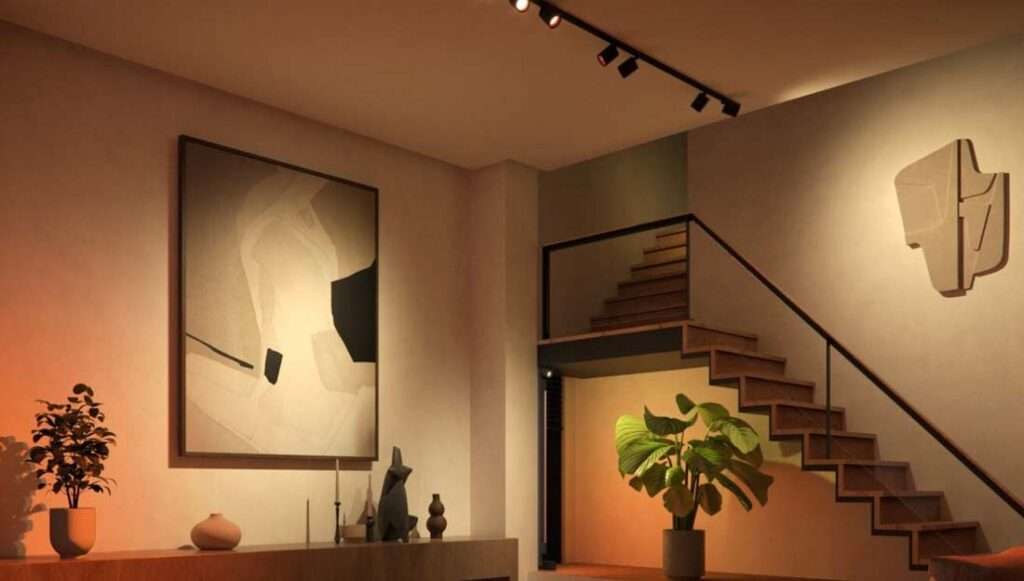 Perifo di Philips Hue illumina quadro