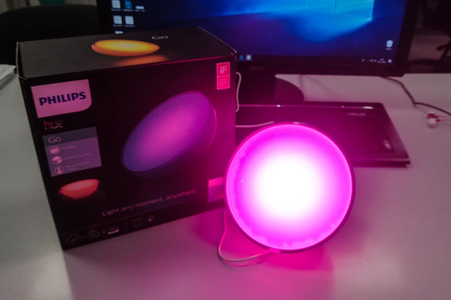 Hue Go funzione RGB