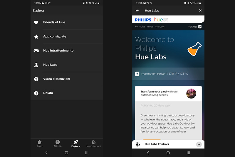 Tutte le app di terze parti compatibili con Philips Hue.