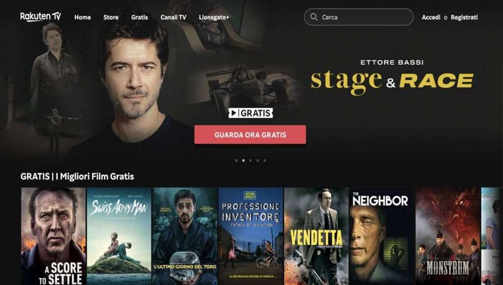 Rakuten TV piattaforma streaming Rakuten TV piattaforma streaming