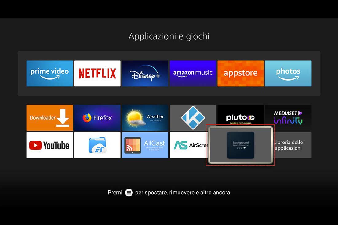 Background App List and Process