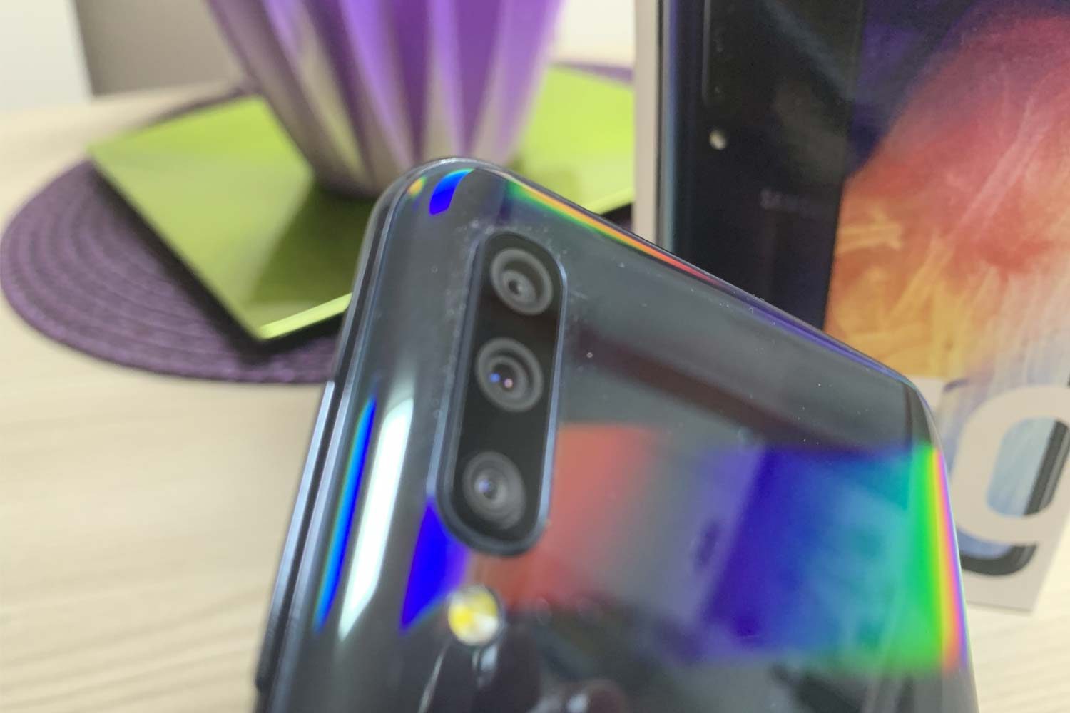 Fotocamere posteriori sul Samsung Galaxy A50