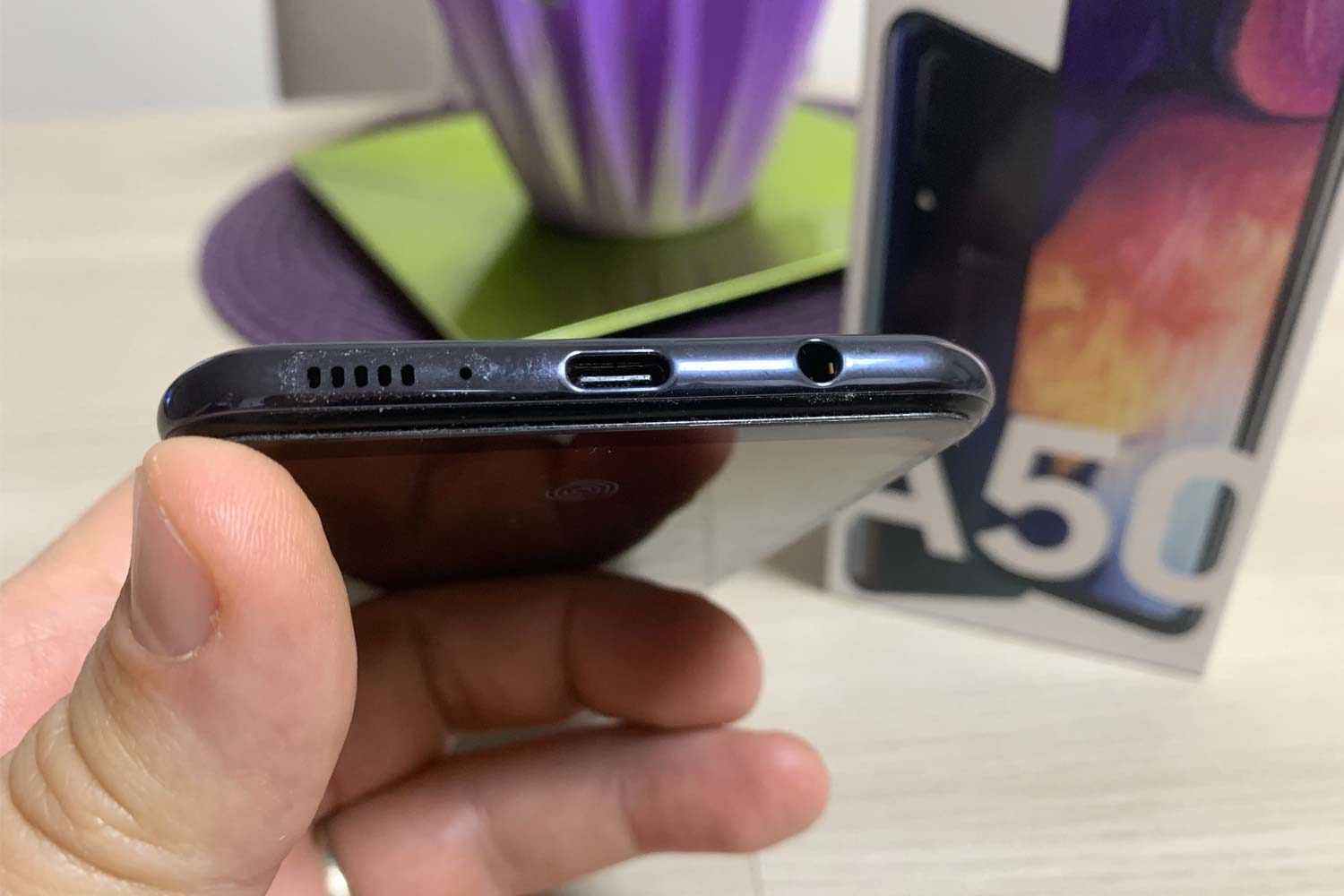 Gli altoparlanti mono sul Samsung Galaxy A50