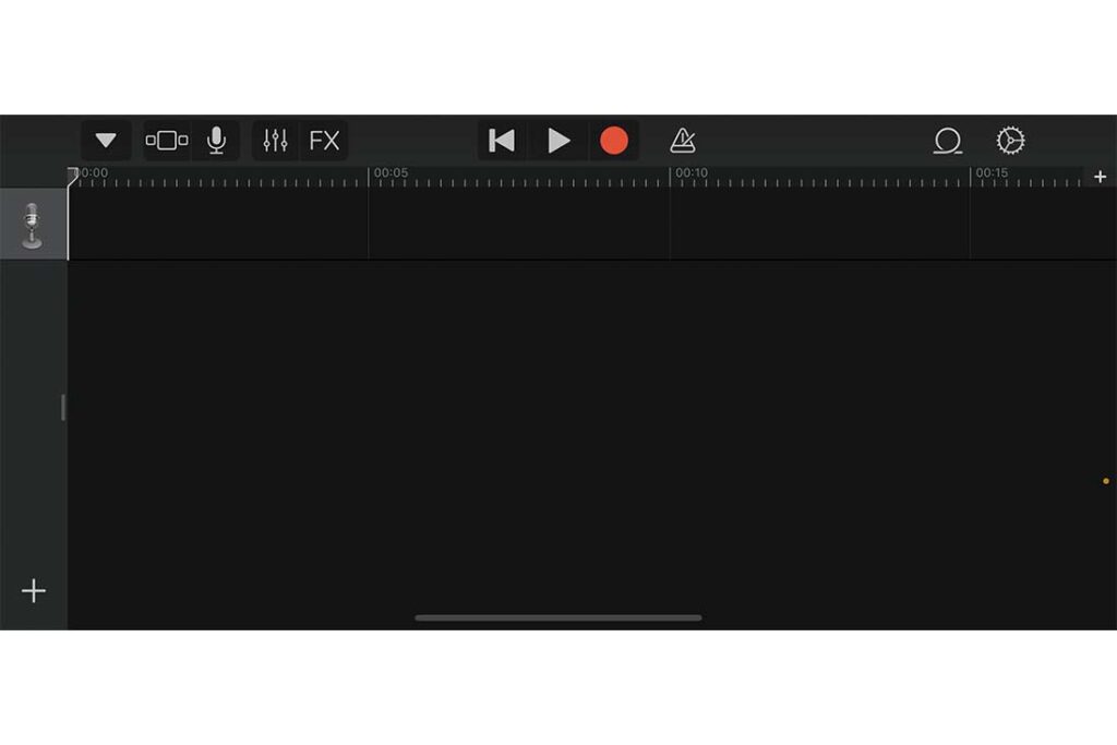 Home di Audio Recorder su Garageband