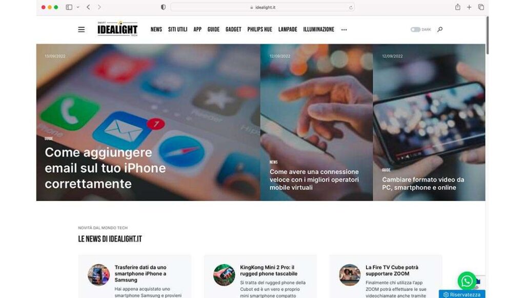 Screenshot con Monosnap su Mac
